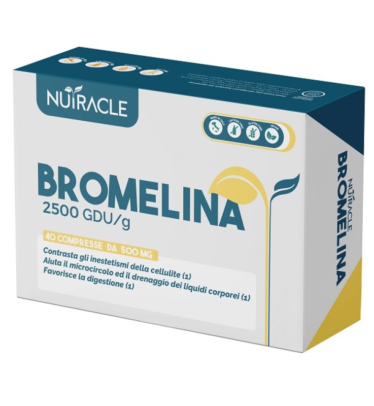 NUTRACLE BROMELINA 40CPR NUTRACLE BROMELINA 40CPR