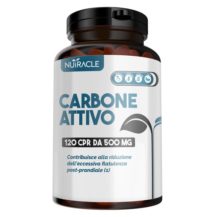 NUTRACLE CARBONE ATTIVO 120CPR NUTRACLE CARBONE ATTIVO 120CPR