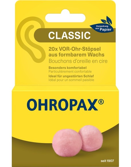 OHROPAX Tappi Aur.Cera 20pz