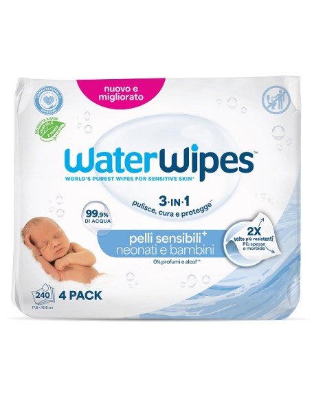 WATERWIPES SALV.BABY BIODEGR.4X6
