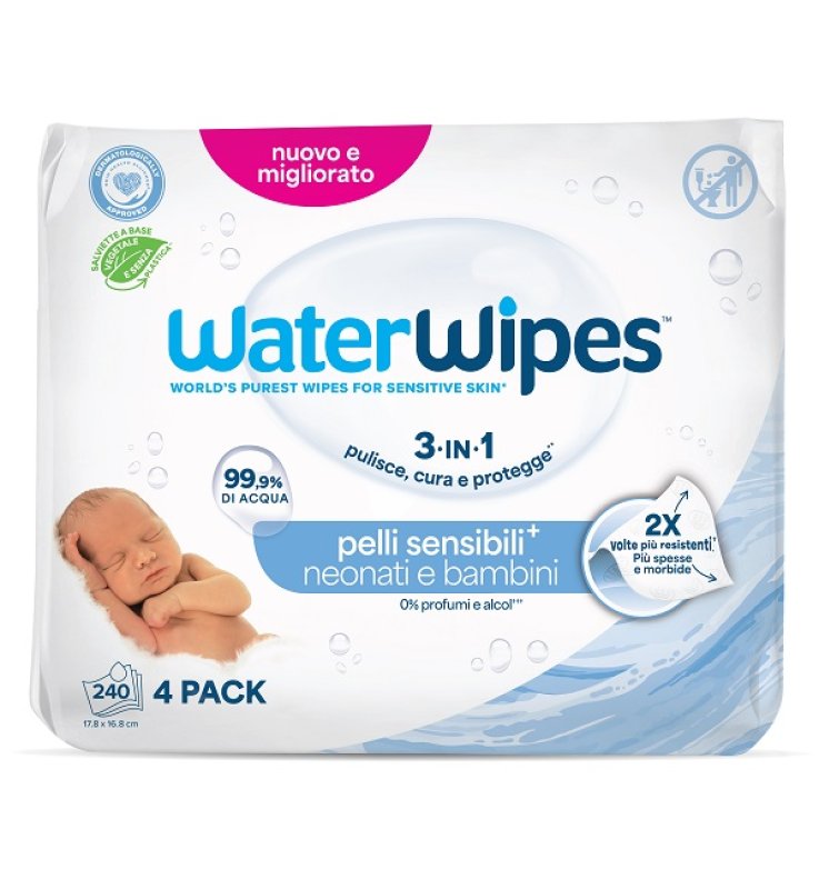 WATERWIPES SALV.BABY BIODEGR.4X6