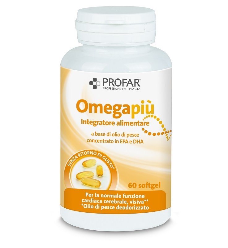 PROFAR OMEGA PIU' 60SOFTGEL PROFAR OMEGA PIU' 60SOFTGEL