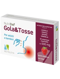 NUTRIDEF Gola&Tosse 20Cpr