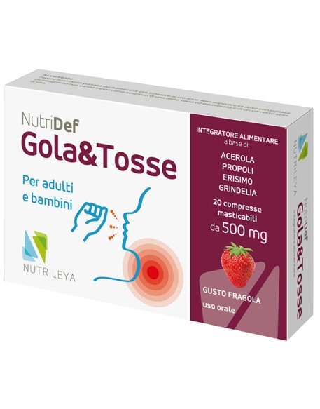 NUTRIDEF Gola&Tosse 20Cpr NUTRIDEF Gola&Tosse 20Cpr