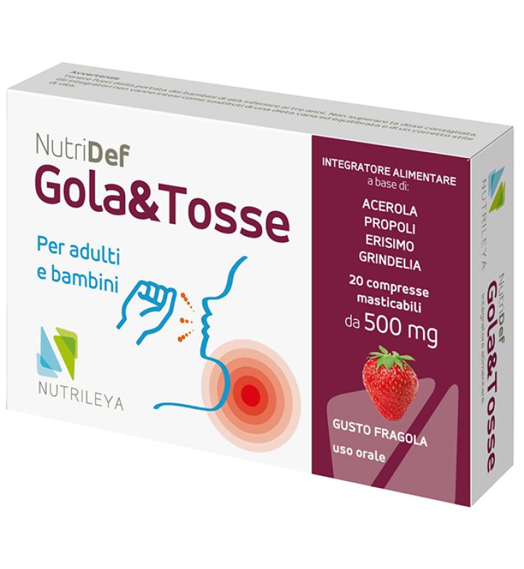 NUTRIDEF Gola&Tosse 20Cpr