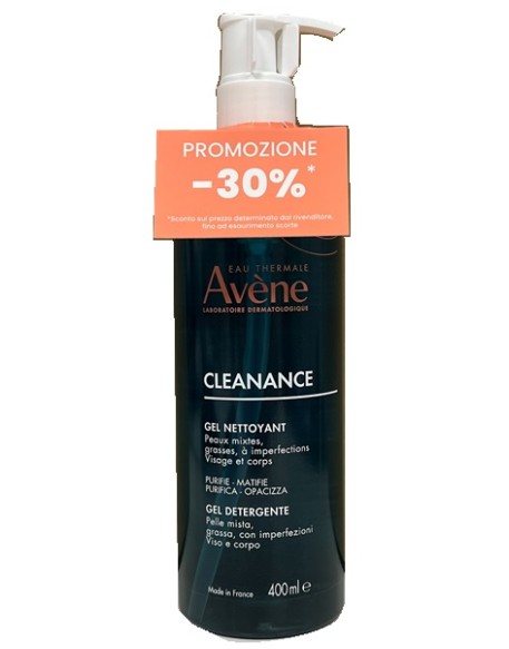 AVENE CLEANANCE GEL DETERGENTE 400 ML PREZZO SPECIALE