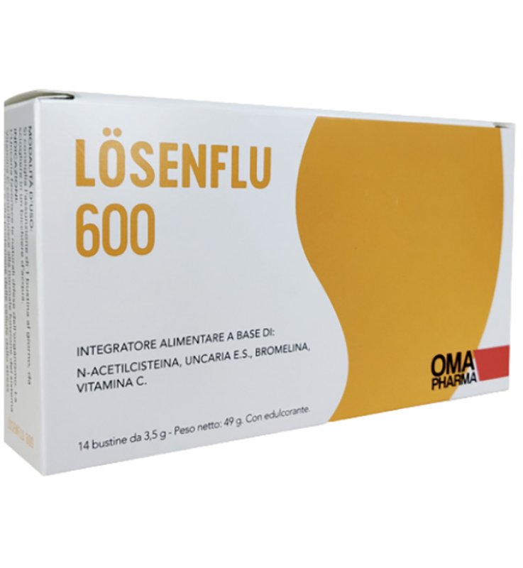 LOSENFLU 600MG 14BUST 3,5G
