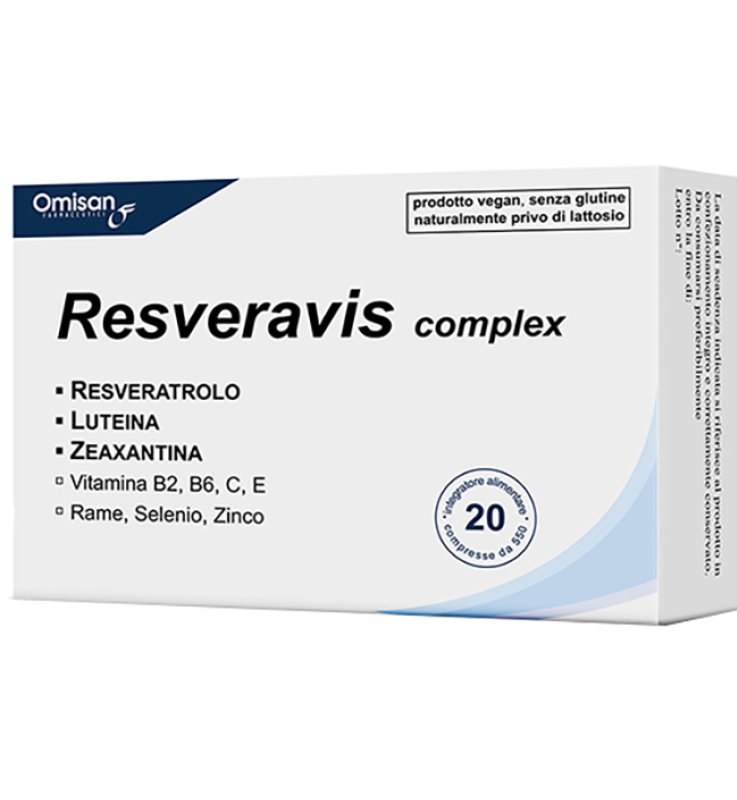 RESVERAVIS 20 Cps 510mg RESVERAVIS 20 Cps 510mg