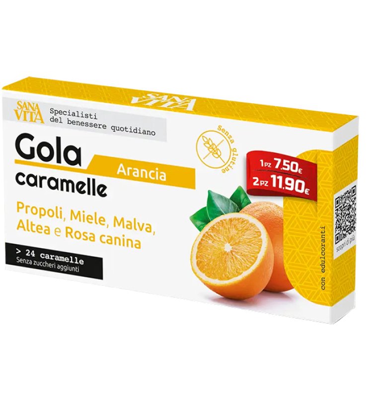 SANAVITA GOLA ARANCIA 24CPR