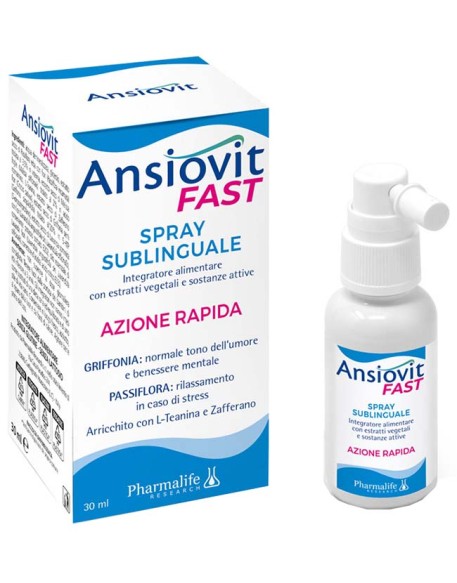 ANSIOVIT FAST SPR SUBLINGUALE ANSIOVIT FAST SPR SUBLINGUALE