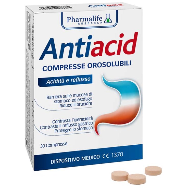 ANTIACID 30 COMPRESSE OROSOLUBILI ANTIACID 30 COMPRESSE OROSOLUBILI