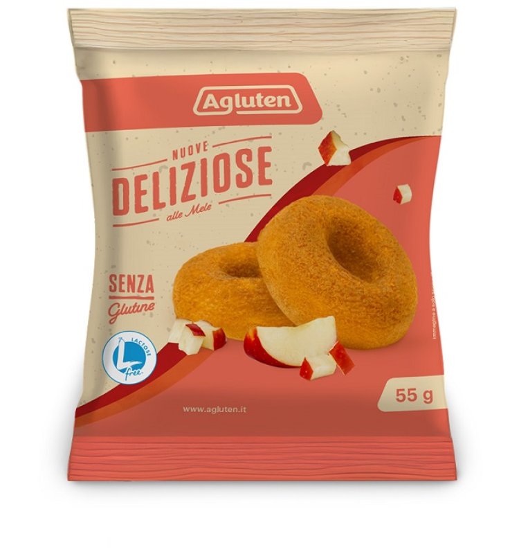 AGLUTEN NUOVE DELIZ MELE 55G AGLUTEN NUOVE DELIZ MELE 55G