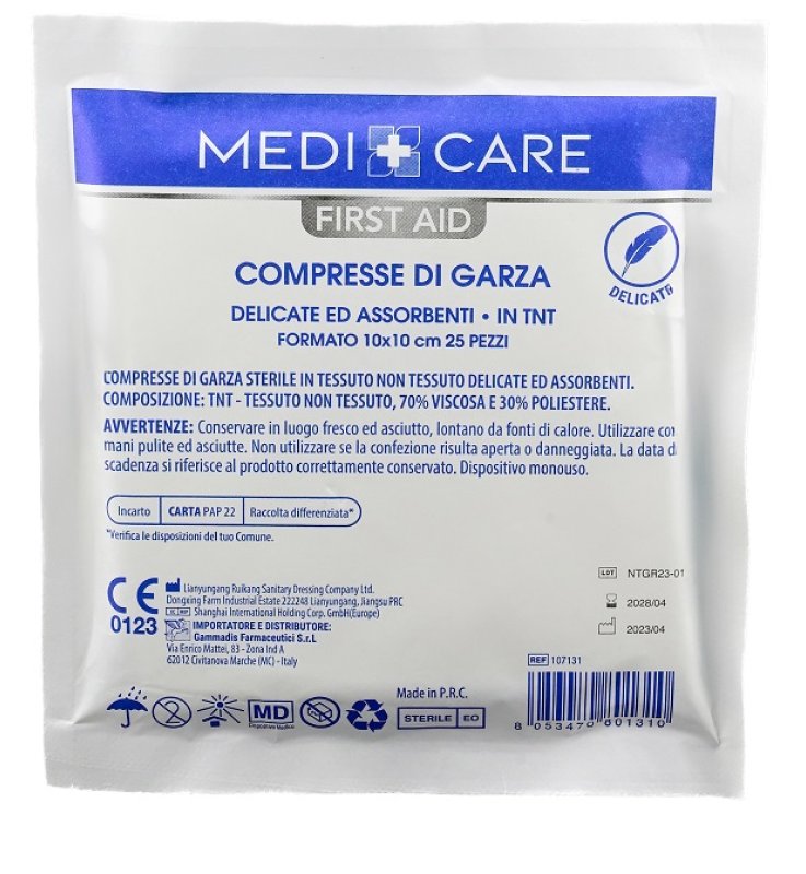MEDICARE Garza TNT 10x10  25pz