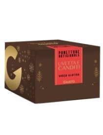 GIUSTO PANETTONE UVET/CAND 600G