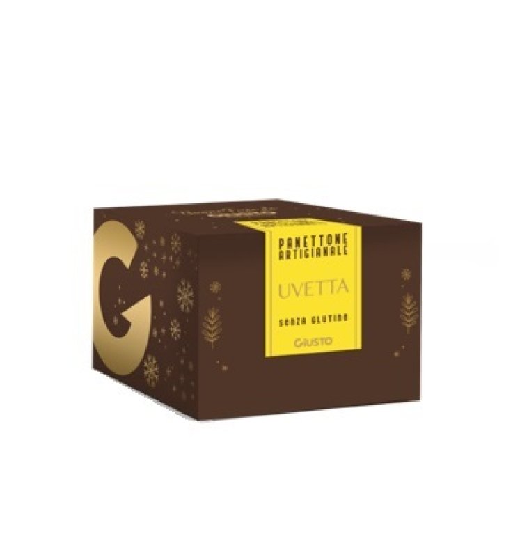 GIUSTO PANETTONE UVETTA 600G S/G
