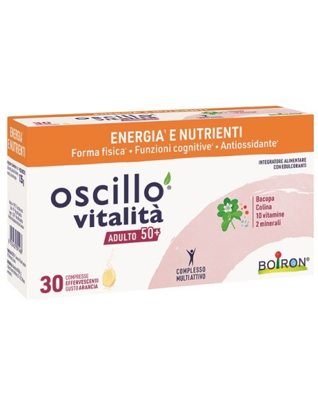 OSCILLO VITALITA' 50+ 30CPR EFF OSCILLO VITALITA' 50+ 30CPR EFF