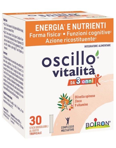 OSCILLO VITALITA' 3+ 30STICK BOI OSCILLO VITALITA' 3+ 30STICK BOI