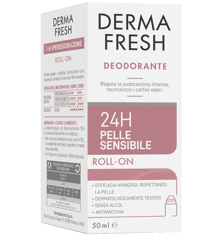 DERMAFRESH 24H P/SENS ROLL 50ML DERMAFRESH 24H P/SENS ROLL 50ML