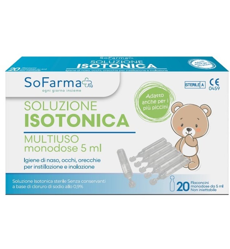 SOLUZ SALINA 0,9% 20FL 5ML SF+