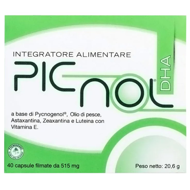 PICNOL DHA 40 CAPSULE 21,11 G PICNOL DHA 40 CAPSULE 21,11 G