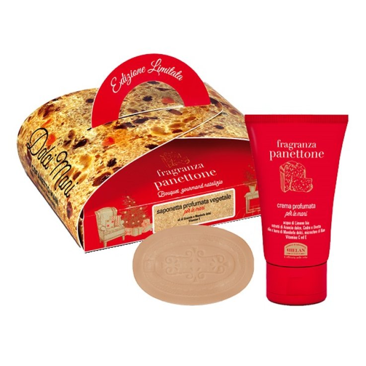 PANETTONE COFANETTO DOLCI MANI CREMA MANI 50 ML + SAPONETTA75 G PANETTONE COFANETTO DOLCI MANI CREMA MANI 50 ML + SAPONETTA75 G
