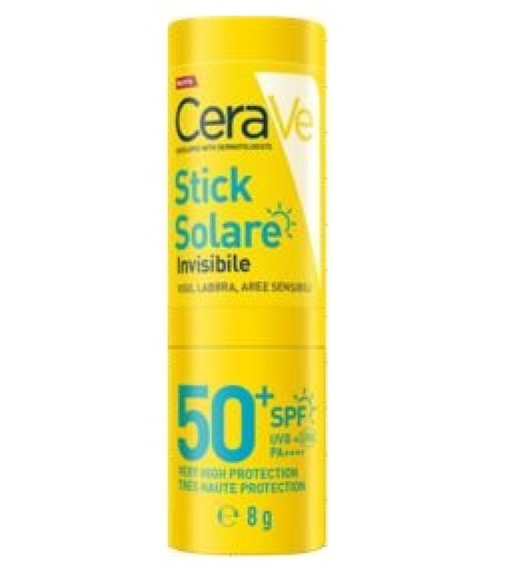 CERAVE STICK SOLARE INVISIBILE SPF50+ 8 G CERAVE STICK SOLARE INVISIBILE SPF50+ 8 G