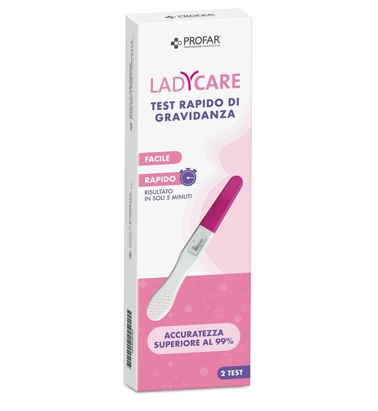 TEST DI GRAVIDANZA PROFAR LADY CARE 2 PEZZI