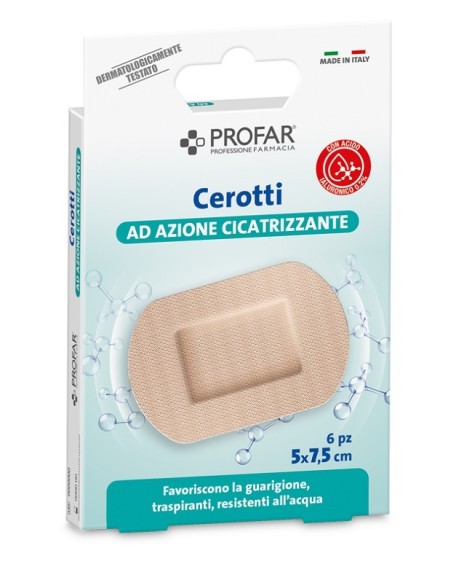 CEROTTI PROFAR IALU 5X7,5CM 6 PEZZI