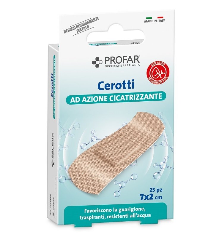 CEROTTI PROFAR IALU 7X2CM 25 PEZZI CEROTTI PROFAR IALU 7X2CM 25 PEZZI