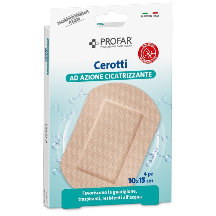 CEROTTI PROFAR IALU 10X15CM 4 PEZZI CEROTTI PROFAR IALU 10X15CM 4 PEZZI