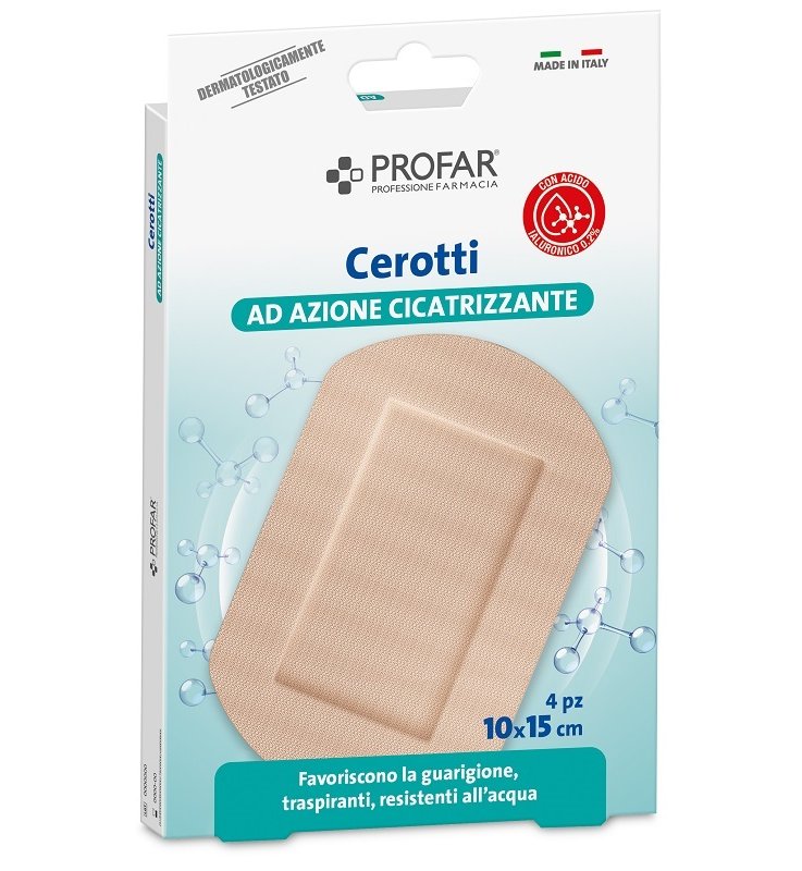 CEROTTI PROFAR IALU 10X15CM 4 PEZZI CEROTTI PROFAR IALU 10X15CM 4 PEZZI