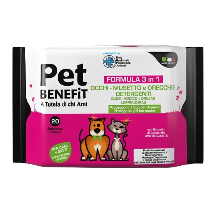 PET BENEFIT Occh/Mus/Orec.20pz PET BENEFIT Occh/Mus/Orec.20pz