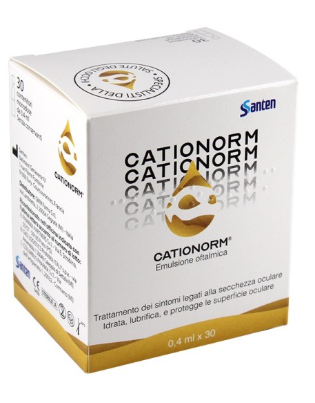 CATIONORM GOCCE 30F MONODOSE GMM