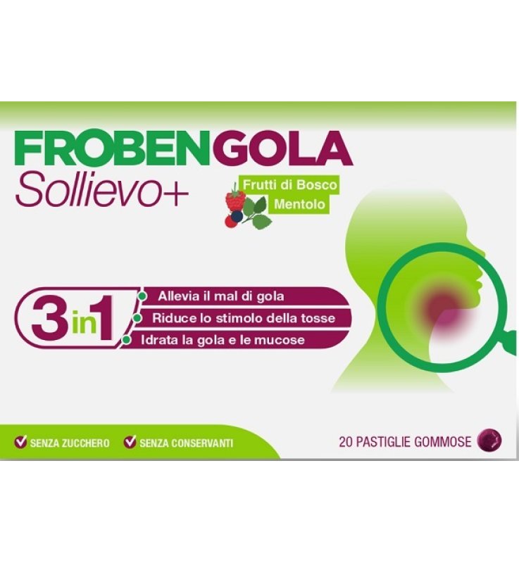 FROBENGOLA SOLLIEVO+ 20 PASTIGLIE