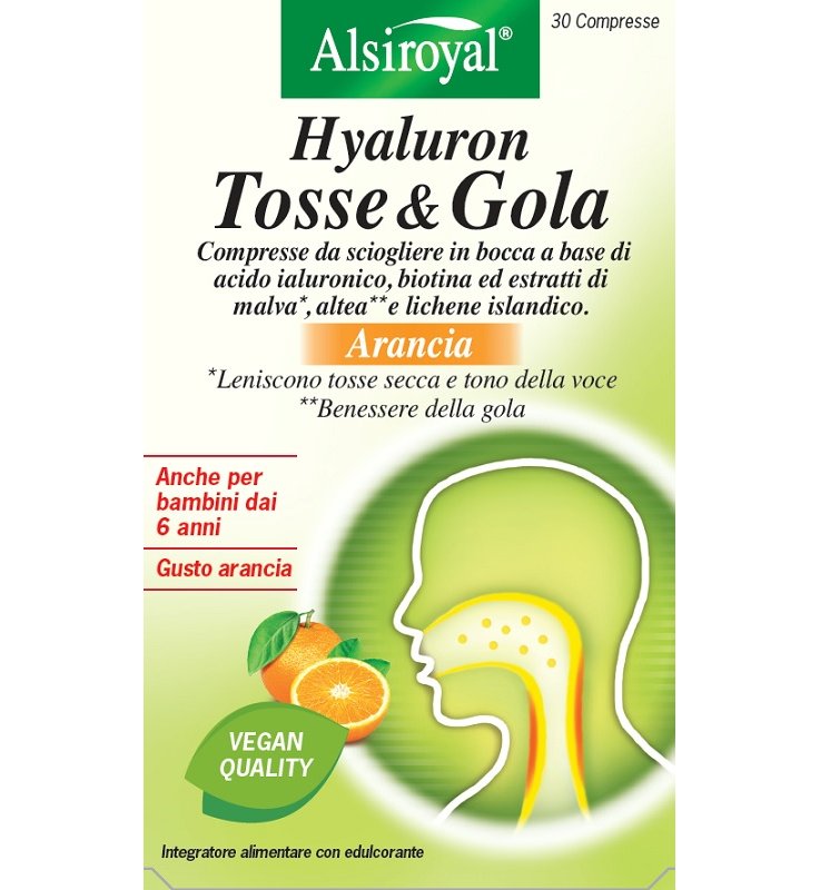 HYALURON TOSSE&GOLA ARA 30CPR
