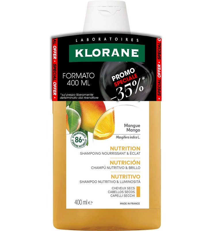 KLORANE SHAMPOO MANGO 400 ML BLACK FRIDAY