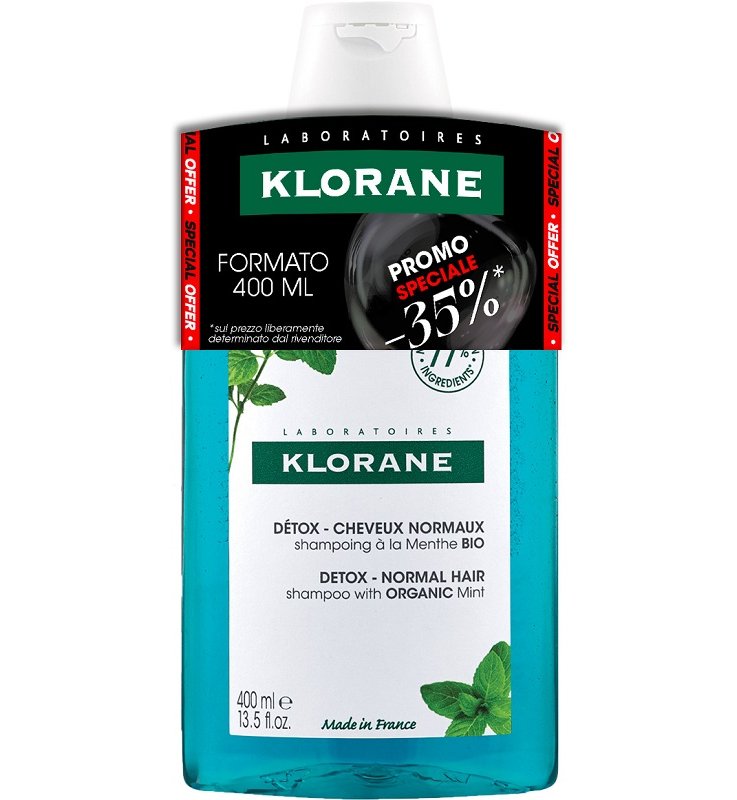 KLORANE SHAMPOO MENTA ACQUA 400 ML BLACK FRIDAY
