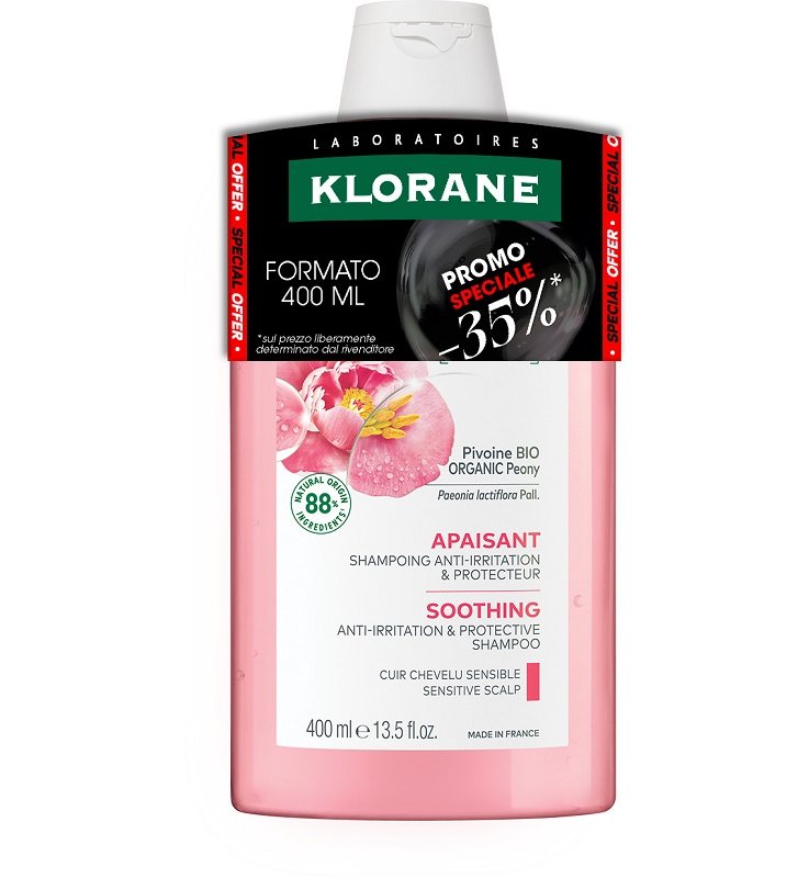 KLORANE SHAMPOO PEONIA 400 ML BLACK FRIDAY