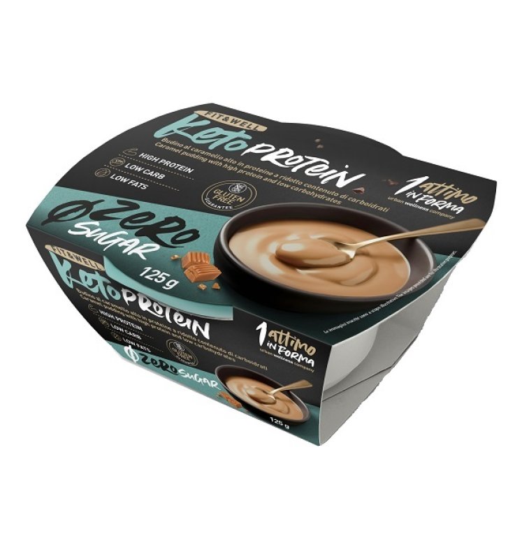 KETO Protein Pudding Caramello