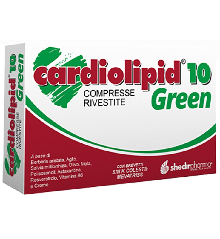 CARDIOLIPID 10 Green 30 Cpr CARDIOLIPID 10 Green 30 Cpr
