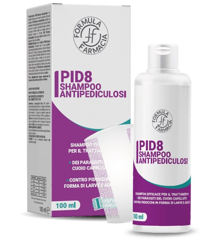 FORMULA PID8 A/PEDICUL SHAM 100M FORMULA PID8 A/PEDICUL SHAM 100M