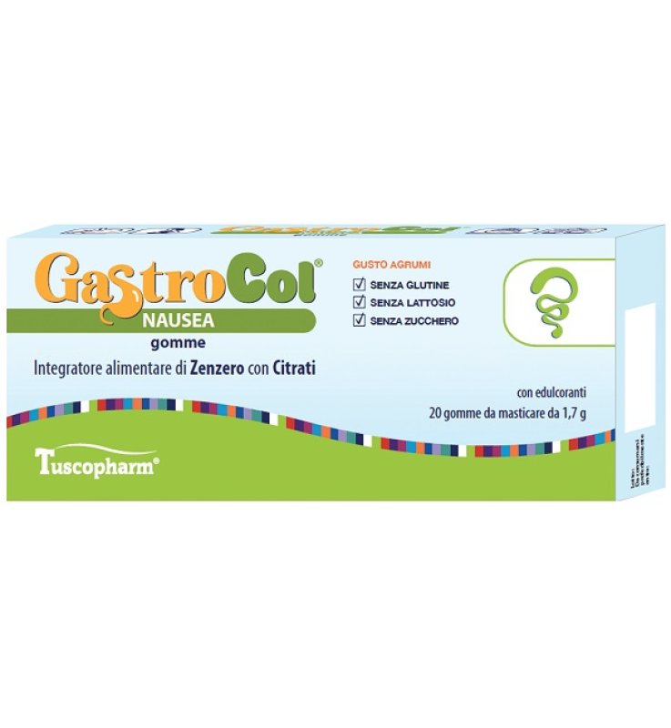 GASTROCOL NAUSEA GOMME GUSTO AGR