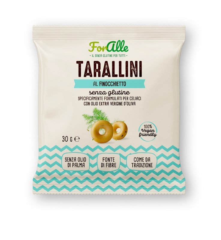 FORALLE Tarallini Finocchio30g FORALLE Tarallini Finocchio30g