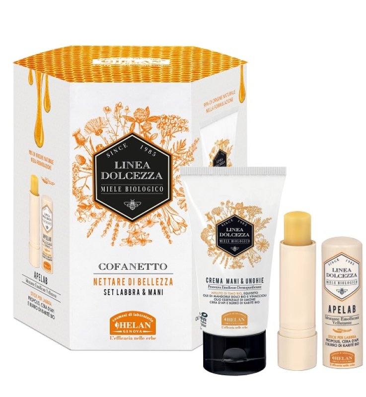 DOLCEZZA COFANETTO NETTARE DI BELLEZZA 1 APELAB STICK LABBRA+ 1 CREMA MANI 75 ML