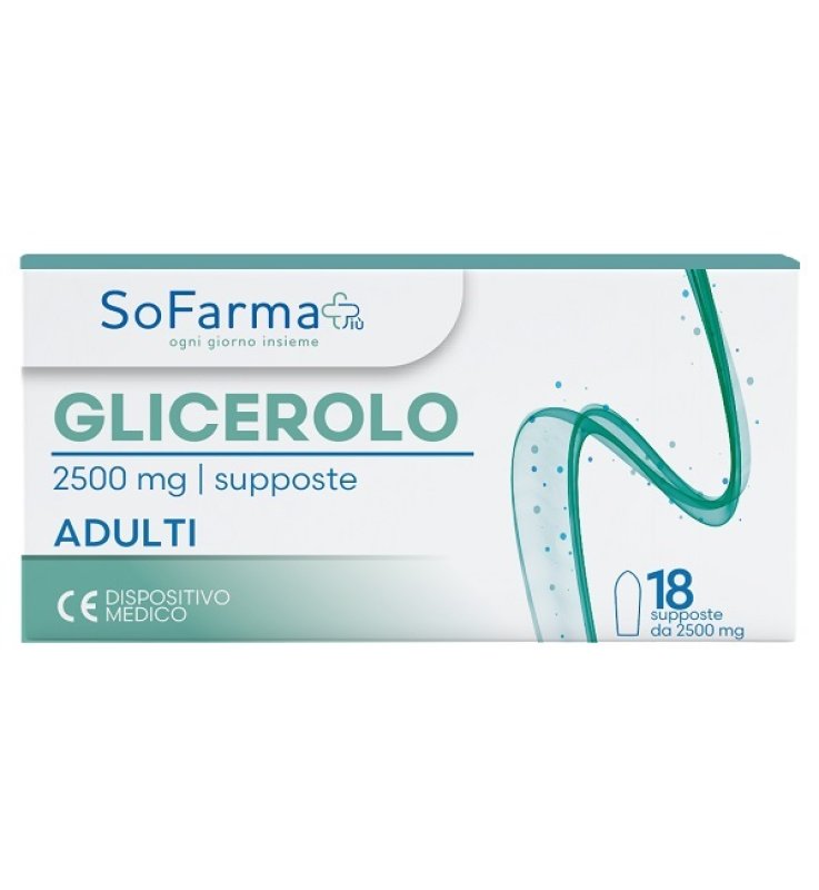 GLICEROLO AD 2250MG 18SUPP SF+