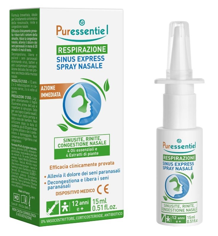 PURESSENTIEL SINUS SPR NASALE
