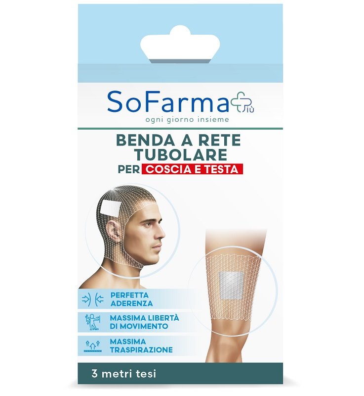 RETE ELASTICA COSCIA TESTA SF+