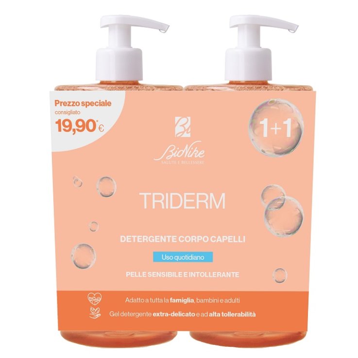 TRIDERM BIPACK DETERGENTE CORPO CAPELLI 750 ML TRIDERM BIPACK DETERGENTE CORPO CAPELLI 750 ML