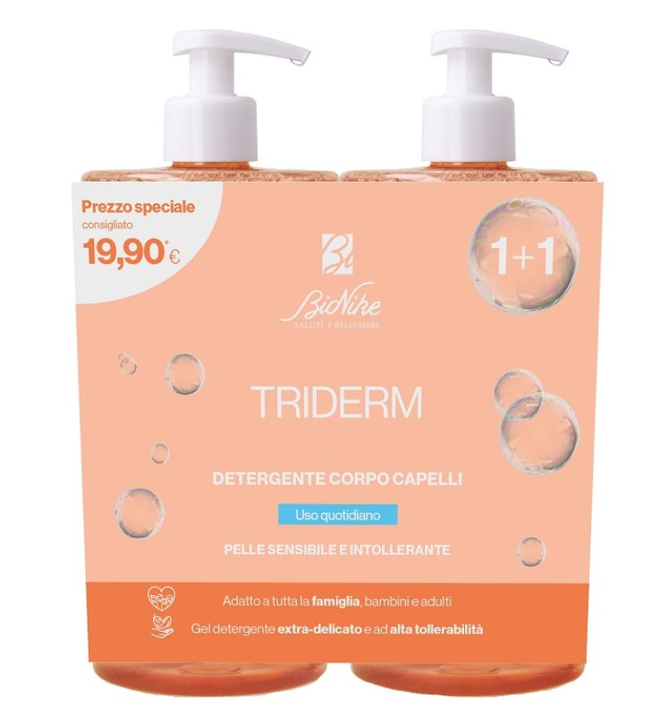 TRIDERM BIPACK DETERGENTE CORPO CAPELLI 750 ML TRIDERM BIPACK DETERGENTE CORPO CAPELLI 750 ML