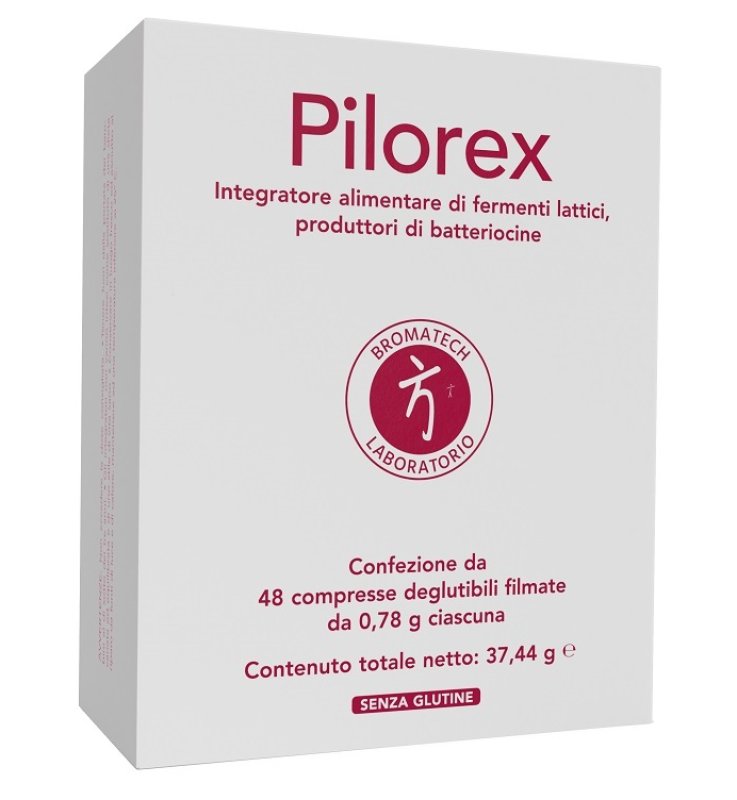 Pilorex | Fermenti Lattici Batteriocine e Vitamine Intestino 48 CPR